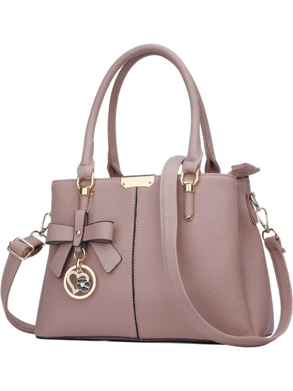 Stylish PU Leather Satchel Bag for Women | Chic Purses & Handbags, Top Handle